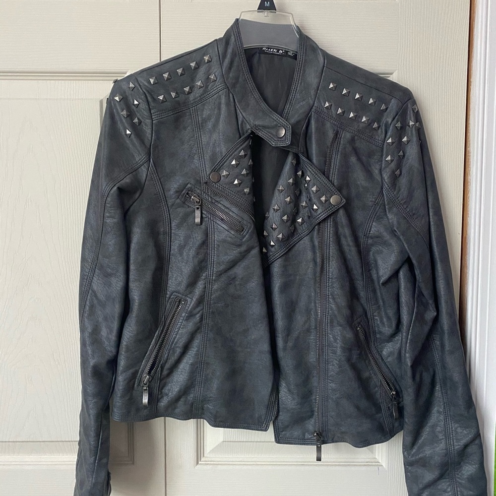 Allen B by Allen Schwartz Faux Leather Jacket